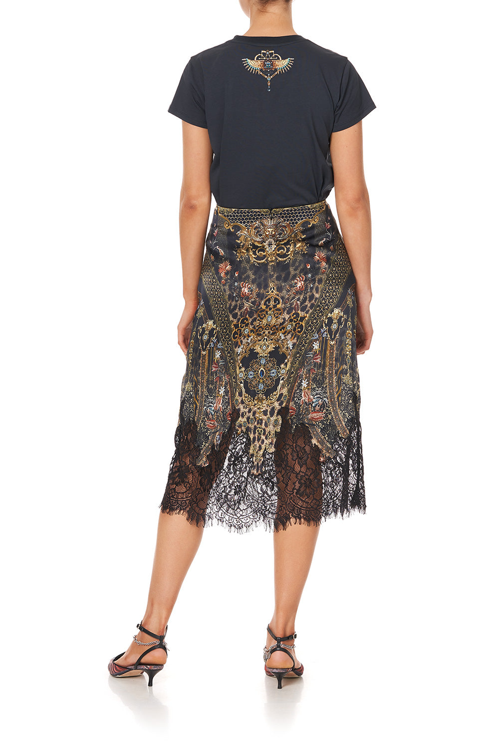 SLIM FIT ROUND NECK T-SHIRT ABINGDON PALACE