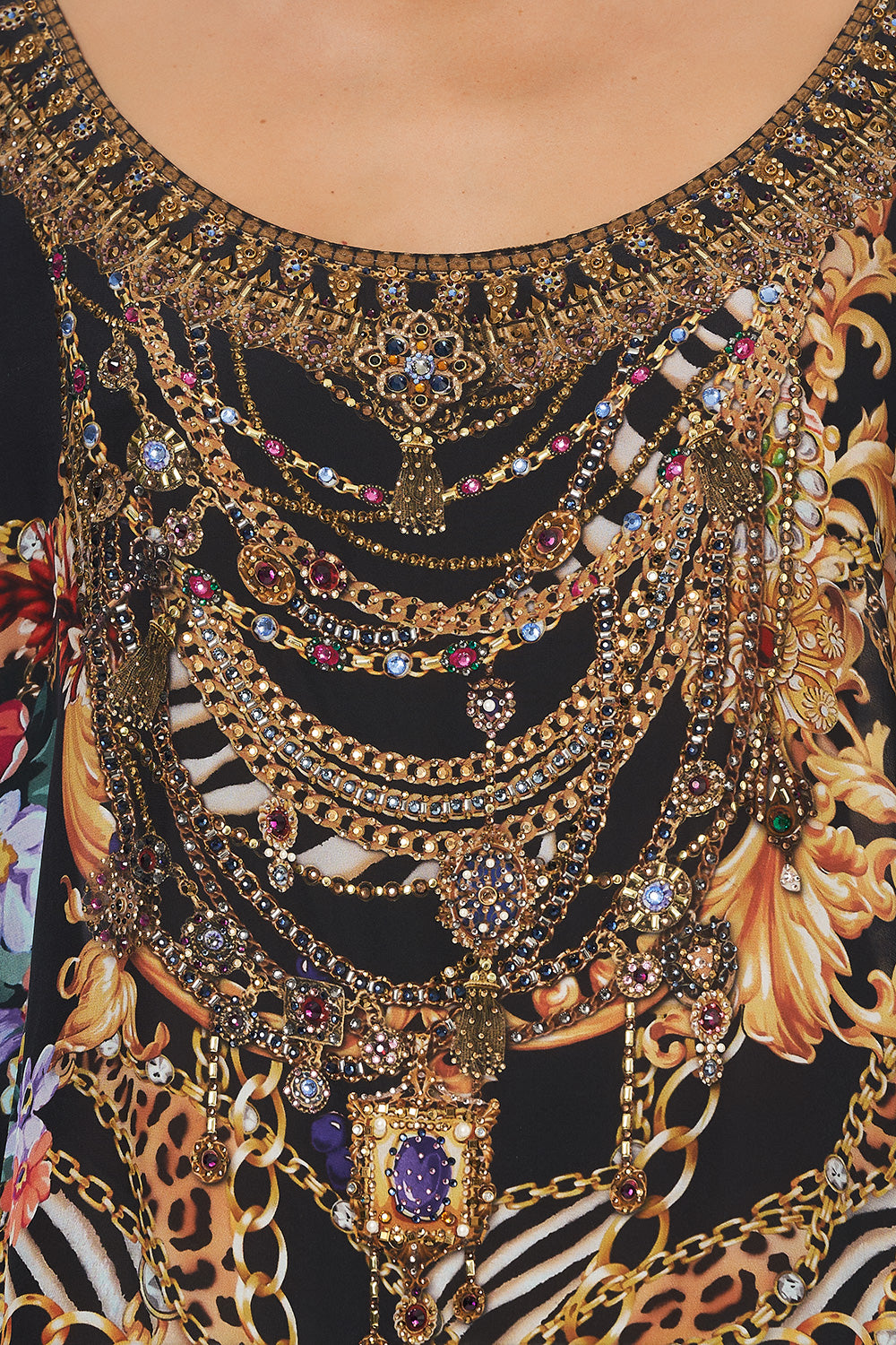 ROUND NECK KAFTAN A NIGHT IN THE 90S