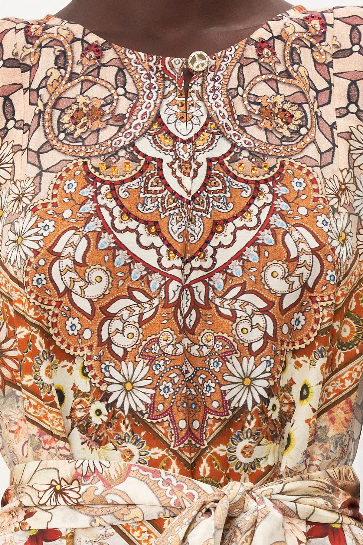 FLARED JUMPSUIT HEART OF A HIPPIE