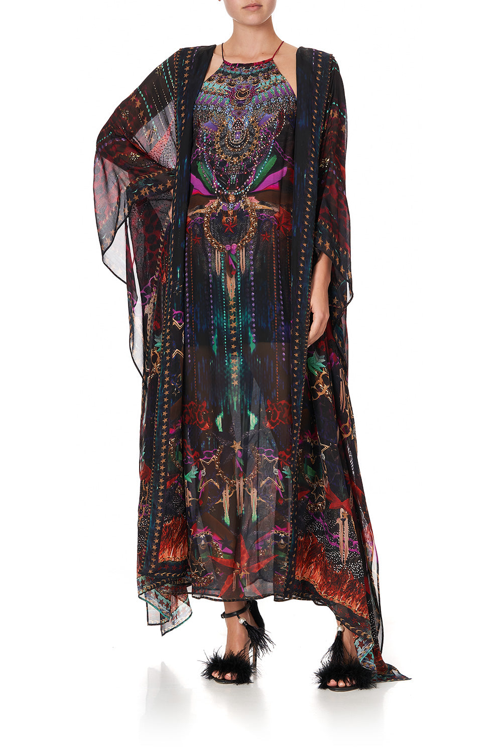 OVERSIZED ROBE ROCKET WOMAN