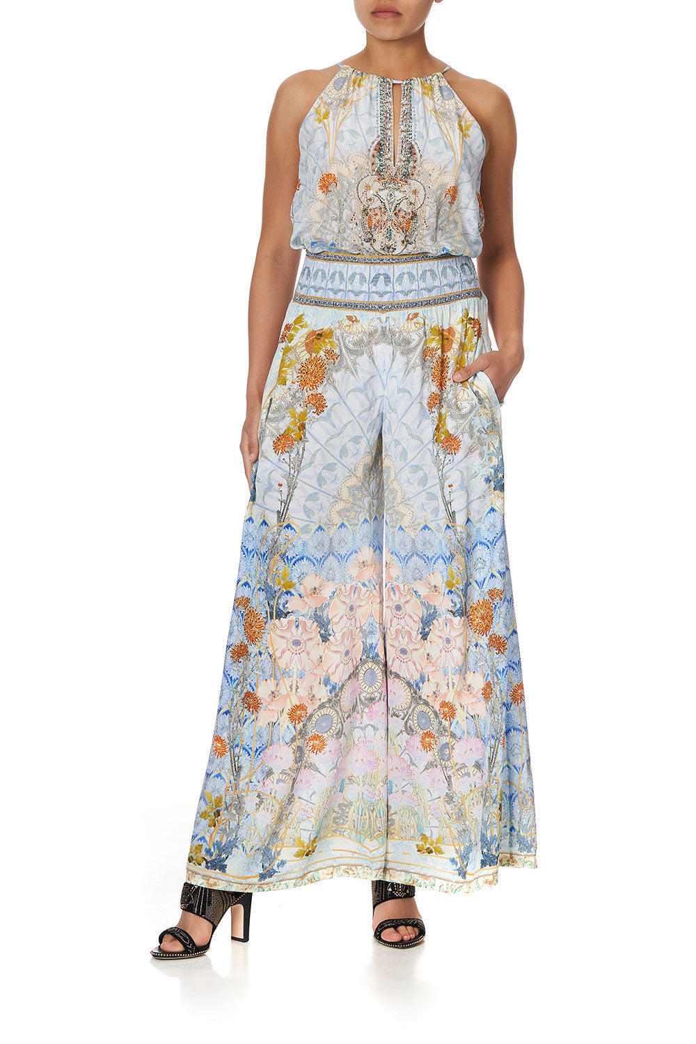 SHIRRED WAIST PANT MORRIS MUSE