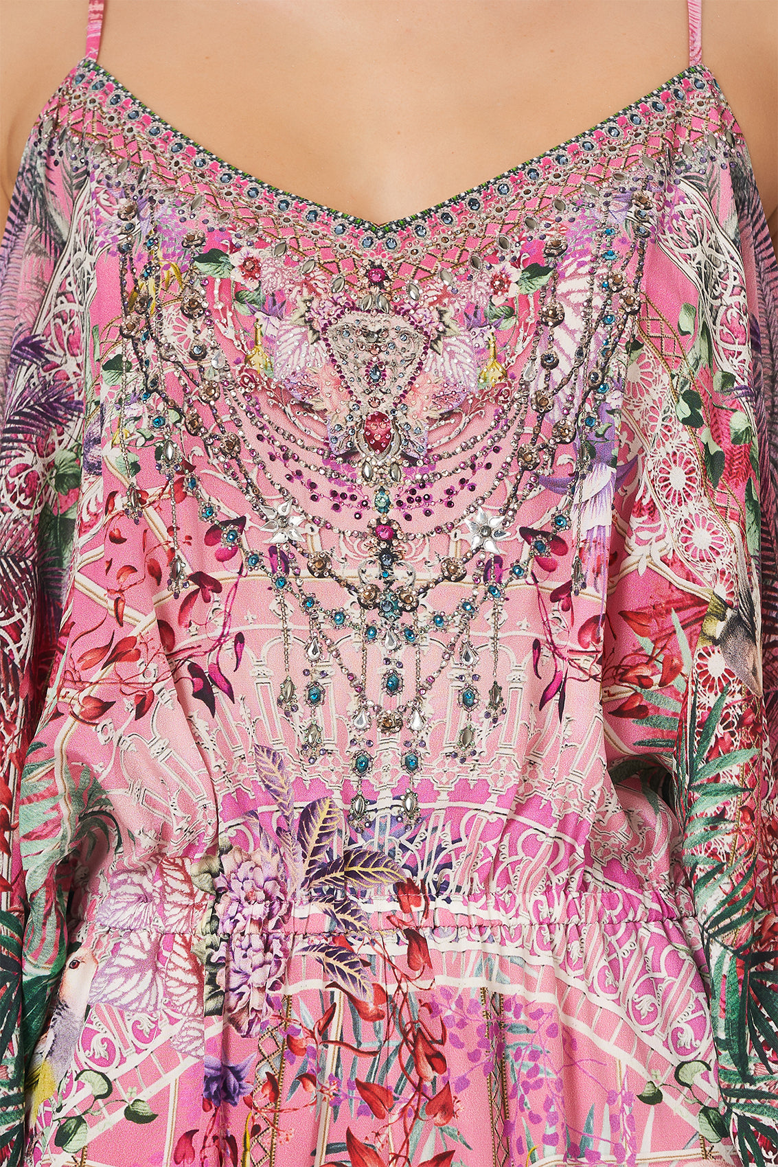 DROP SHOULDER PLAYSUIT GLASSHOUSE ROMANCE