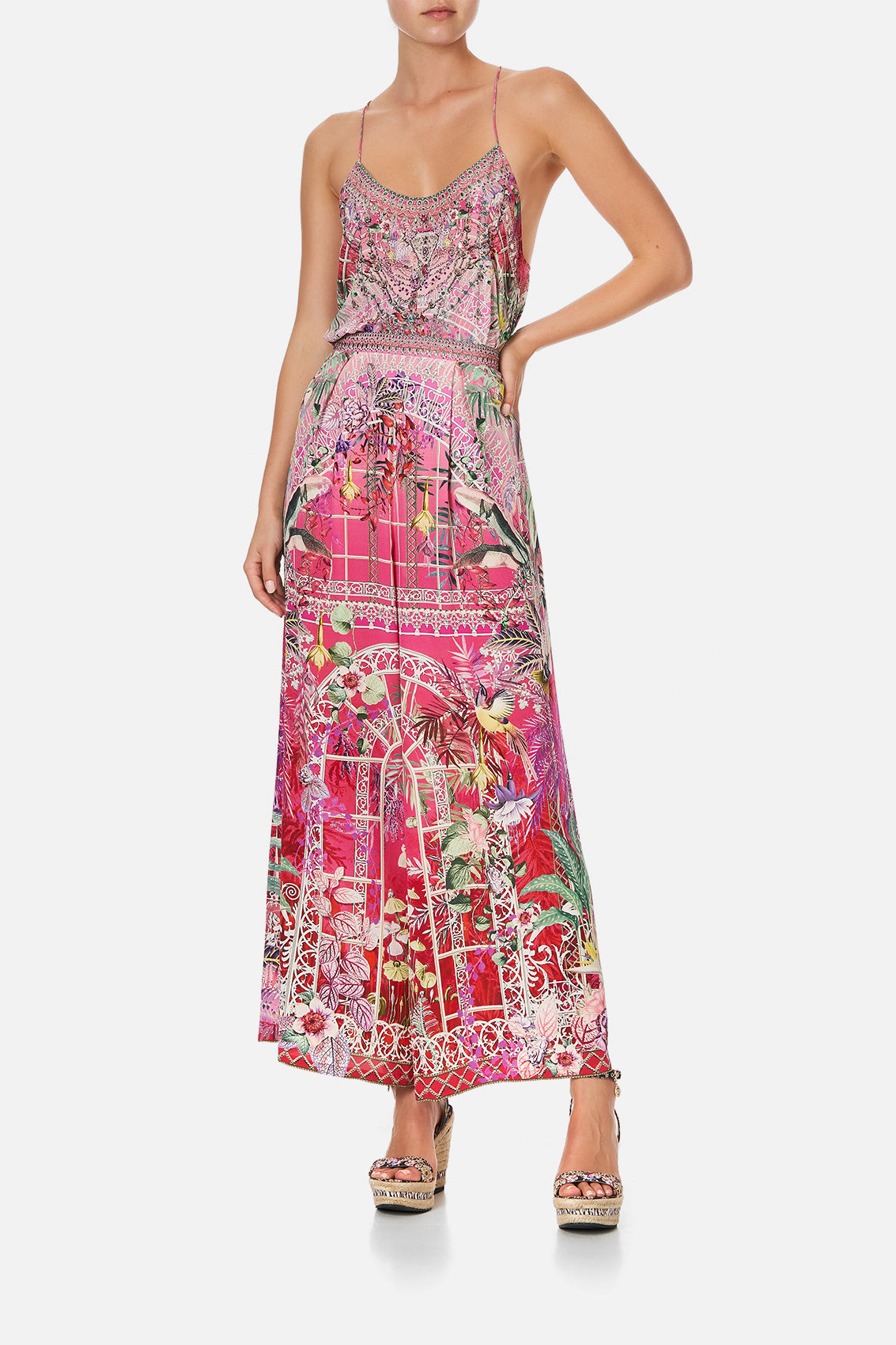 TUCK FRONT PANT GLASSHOUSE ROMANCE