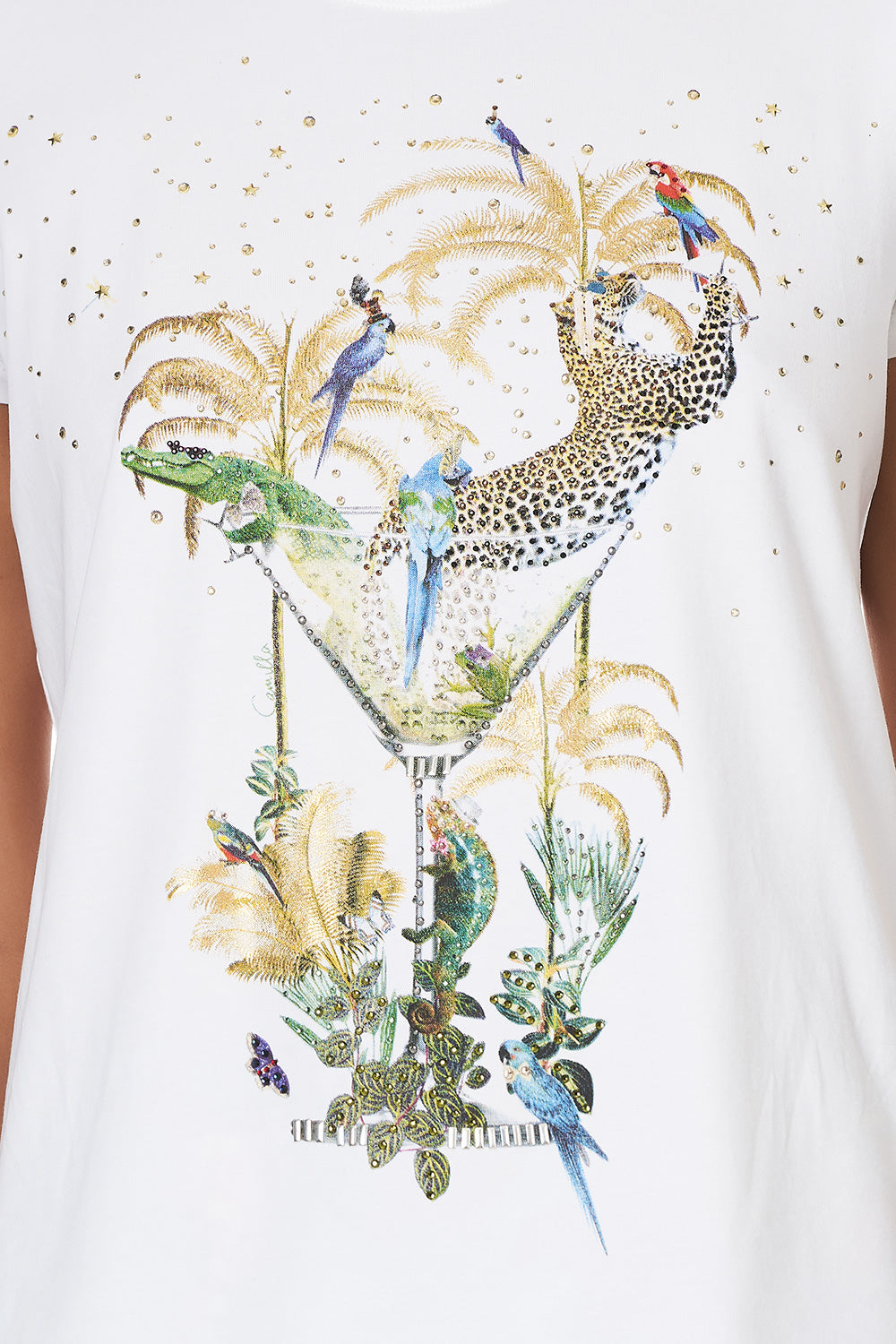 SLIM FIT ROUND NECK T-SHIRT IF THESE WALLS COULD TALK