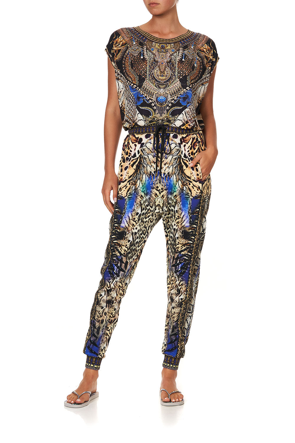 DROP CROTCH PANT DRAGON LADY