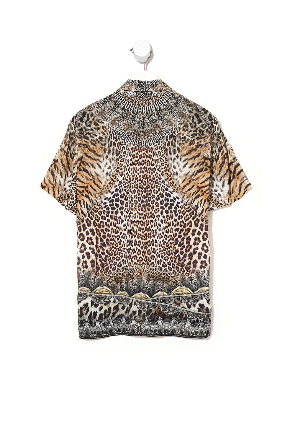 SHORT SLEEVE CAMP COLLARED SHIRT CALL OF THE CATHEDRAL