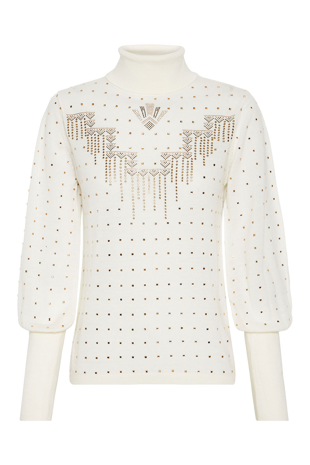 GATHERED CUFF FITTED KNIT ALL IS NOUVEAU