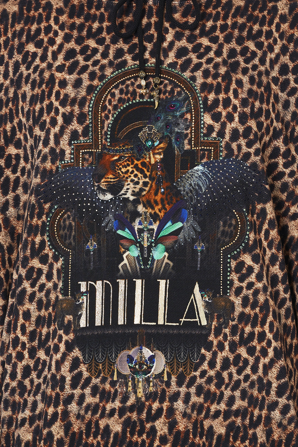 BOYFRIEND HOODIE WITH SIDE POCKET FITZGERALDS FLAPPER