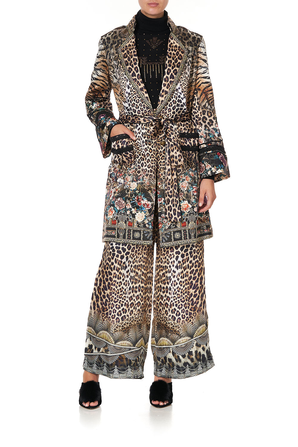 MID LENGTH MILITARY COAT CALL OF THE CATHEDRAL