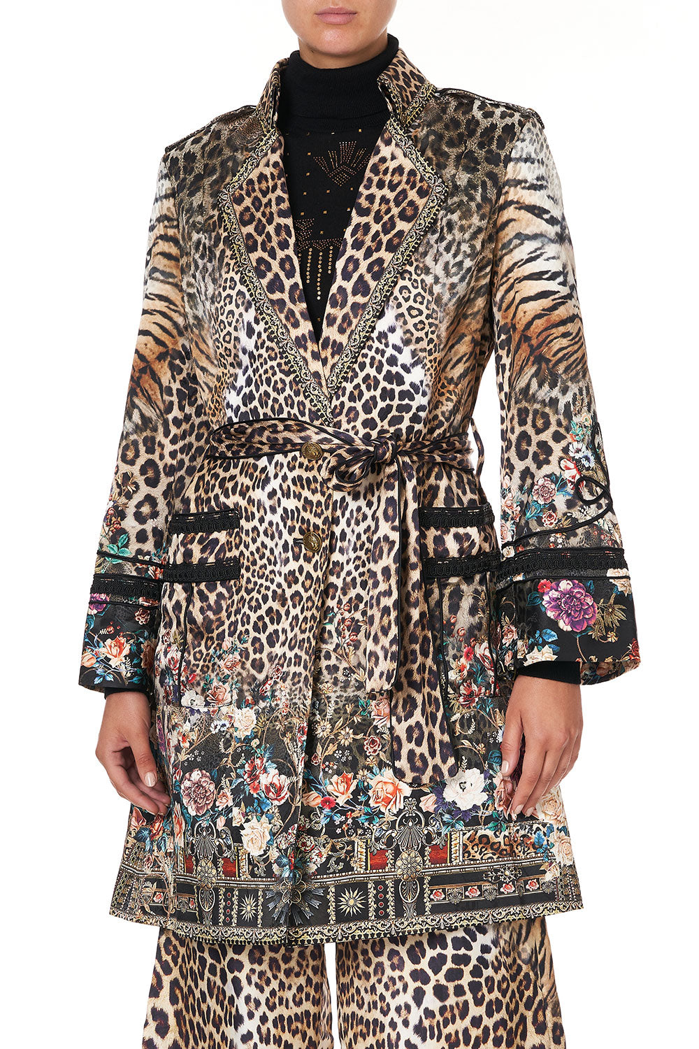 MID LENGTH MILITARY COAT CALL OF THE CATHEDRAL