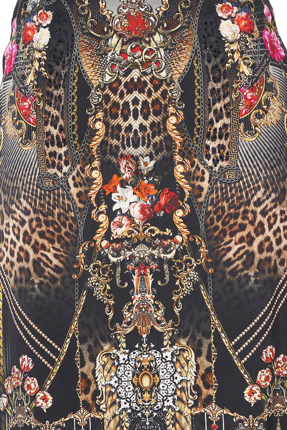 SLIP MIDI SKIRT GOTHIC GODDESS