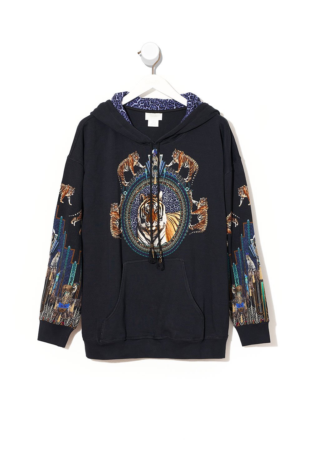 OVERSIZED RELAXED FIT HOODIE DRIPPING IN DECO