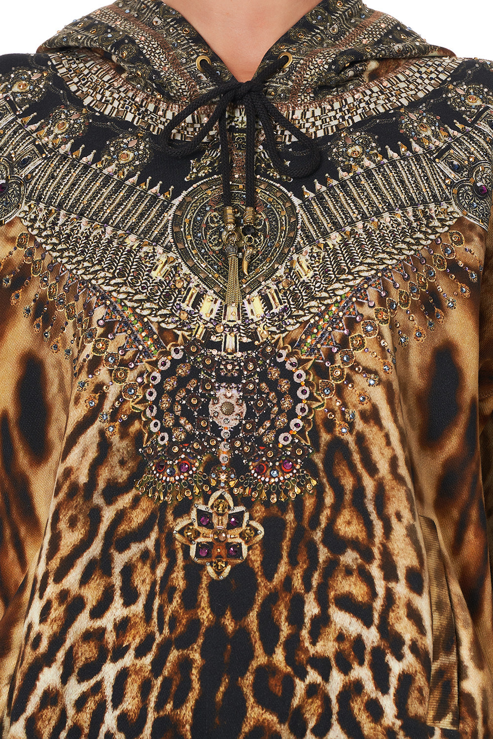 HOODIE WITH SIDE POCKETS RULER OF THE UNDERWORLD