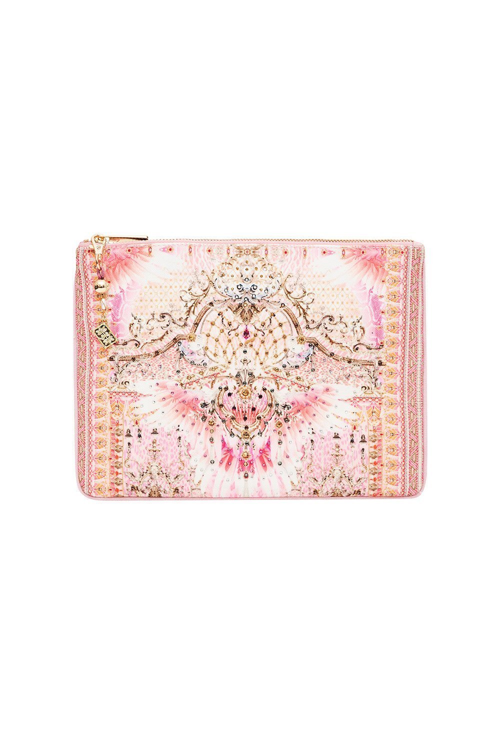 SMALL CANVAS CLUTCH DECO DARLING