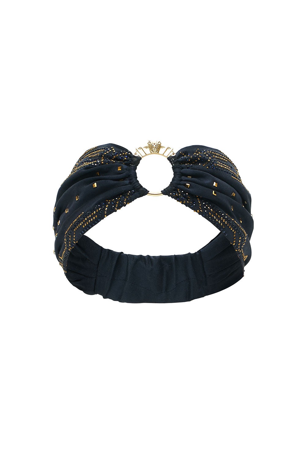 RING HEADBAND LUXE NAVY