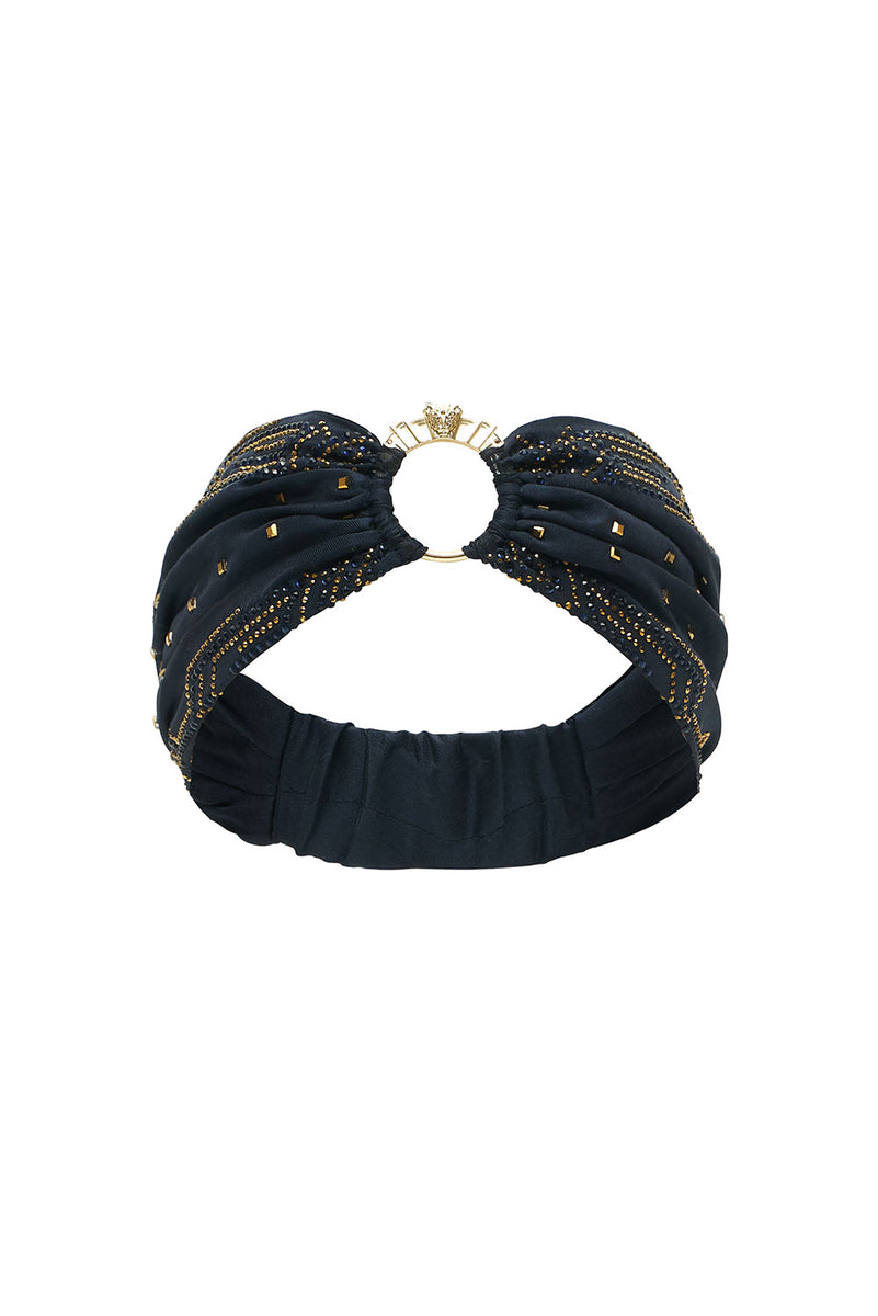 Ring Headband, Luxe Navy CAMILLA AU CAMILLA