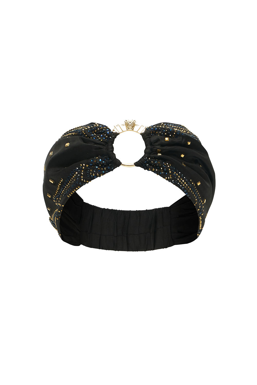 RING HEADBAND LUXE BLACK
