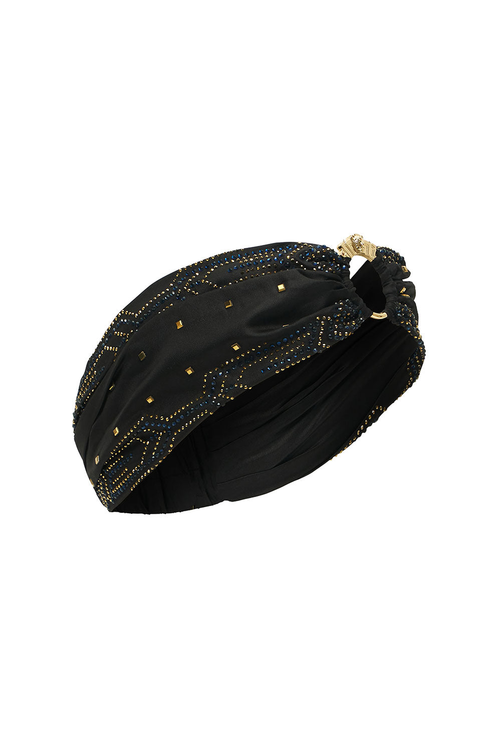 RING HEADBAND LUXE BLACK