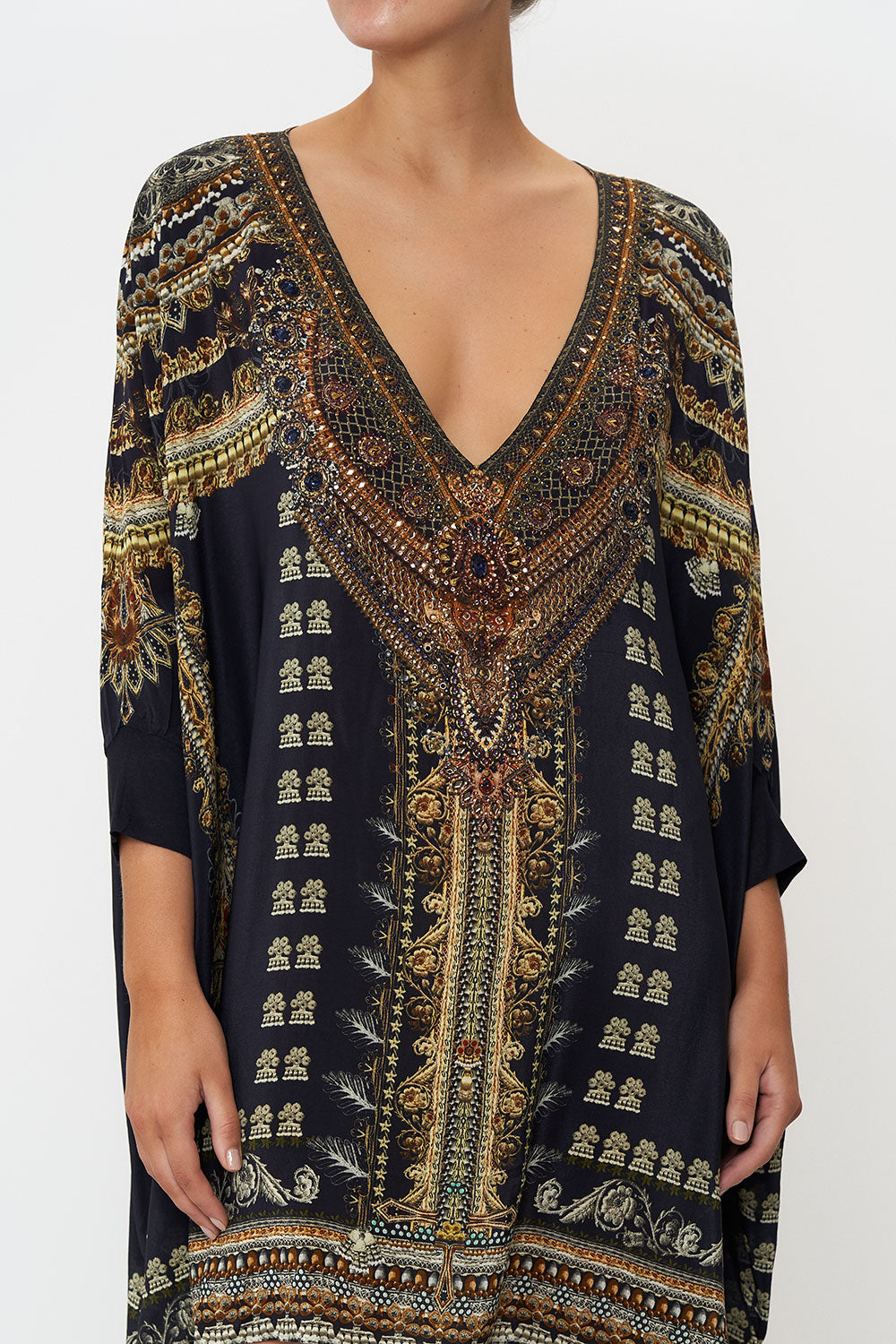 SHORT KAFTAN WITH CUFF ITS ALL OVER TORERO