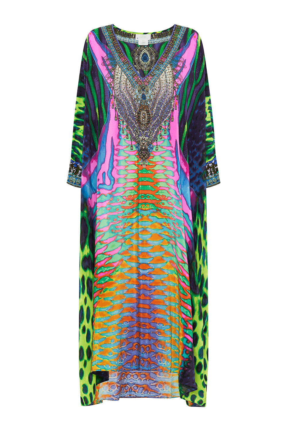 MIDI KAFTAN WITH CUFF POSEIDONS POISON