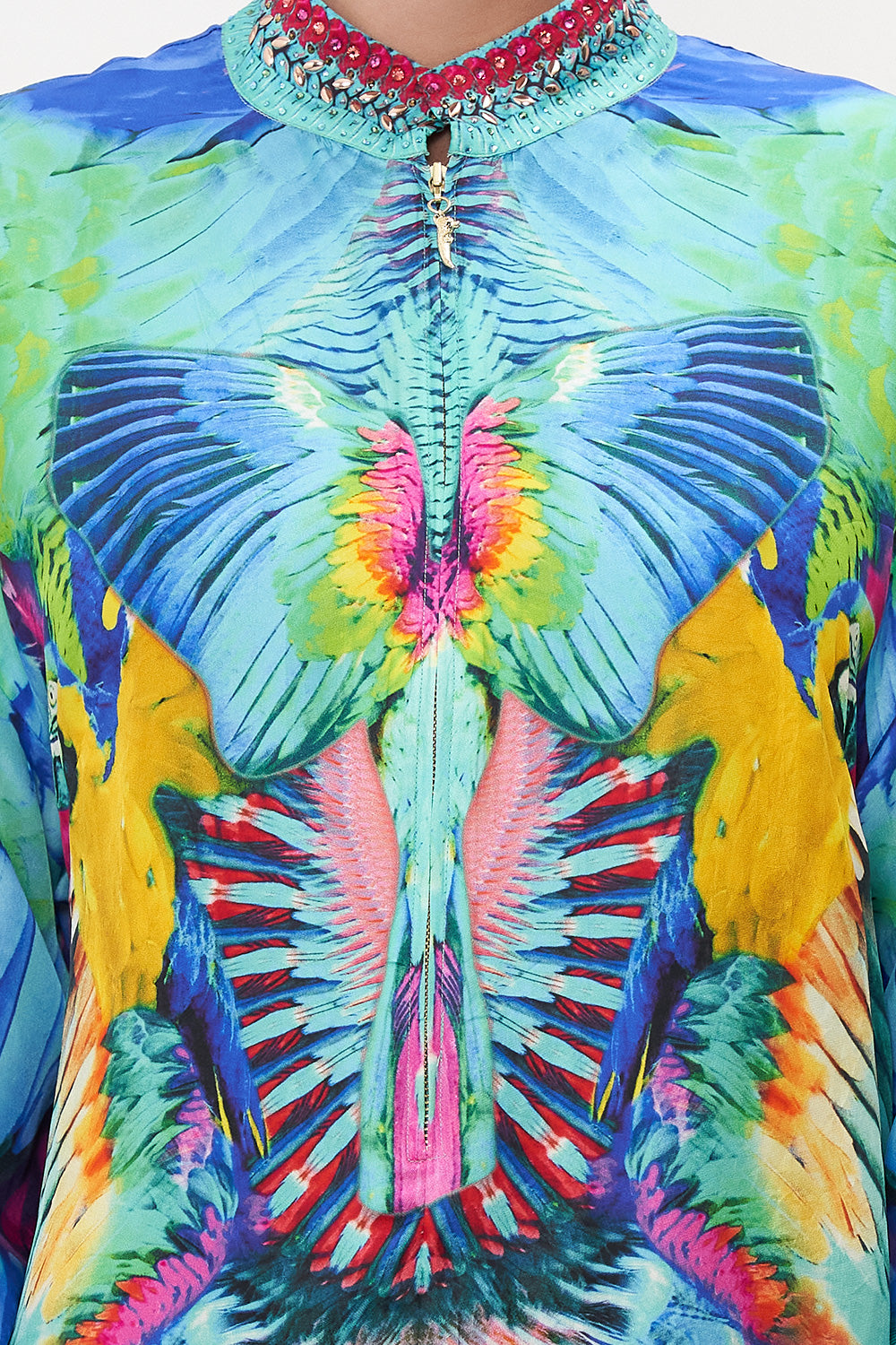 ZIP FRONT SHIRT DRESS AGE OF ASTERIA