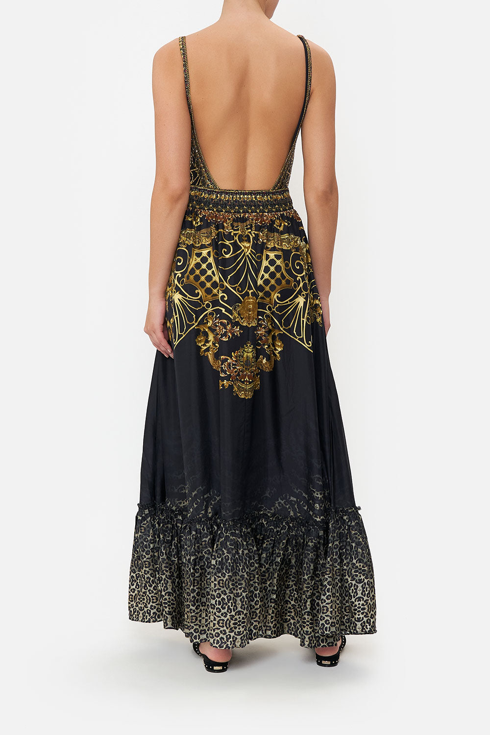 RUFFLE HEM SKIRT SHADOWS OF ARMADA