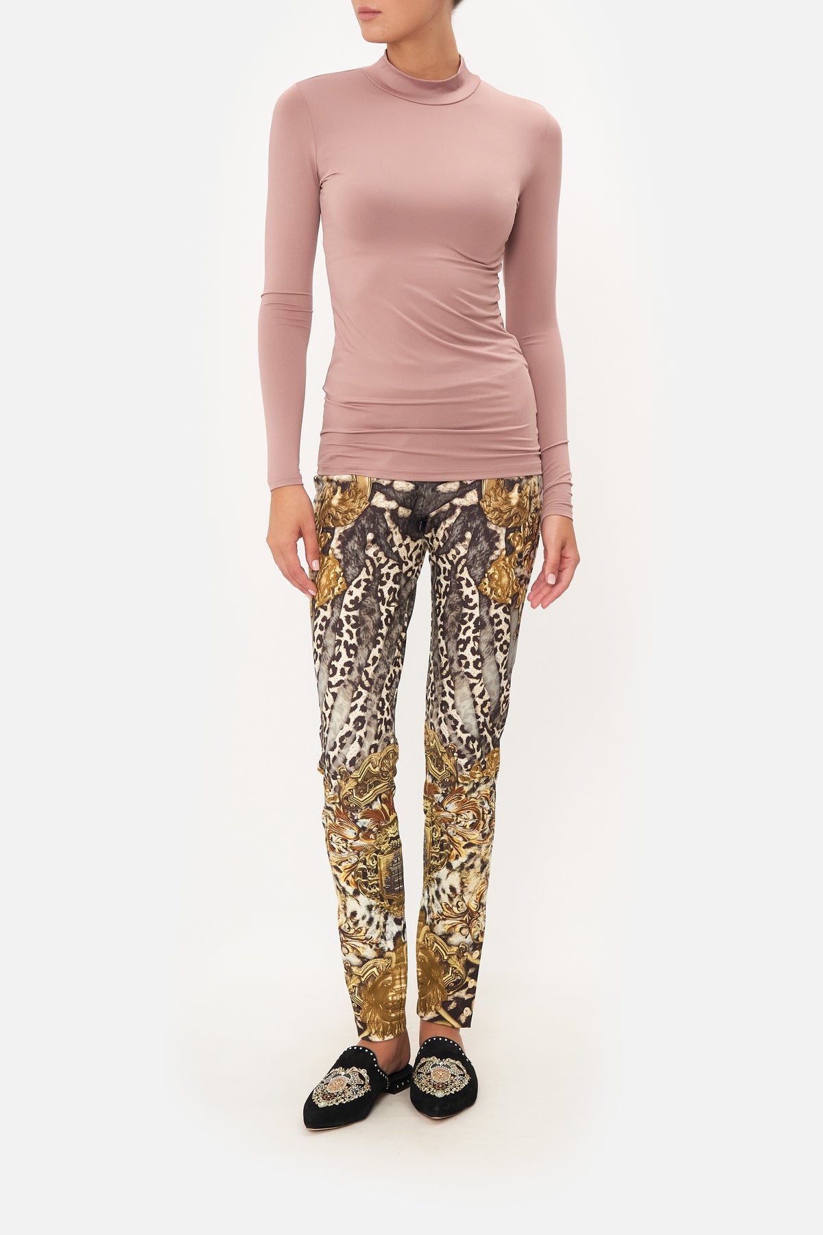 BUTTON LEGGINGS ARMADA