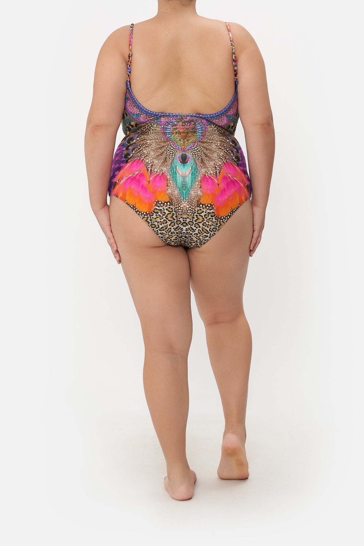 SCOOP NECK ONE PIECE XANADU RISING