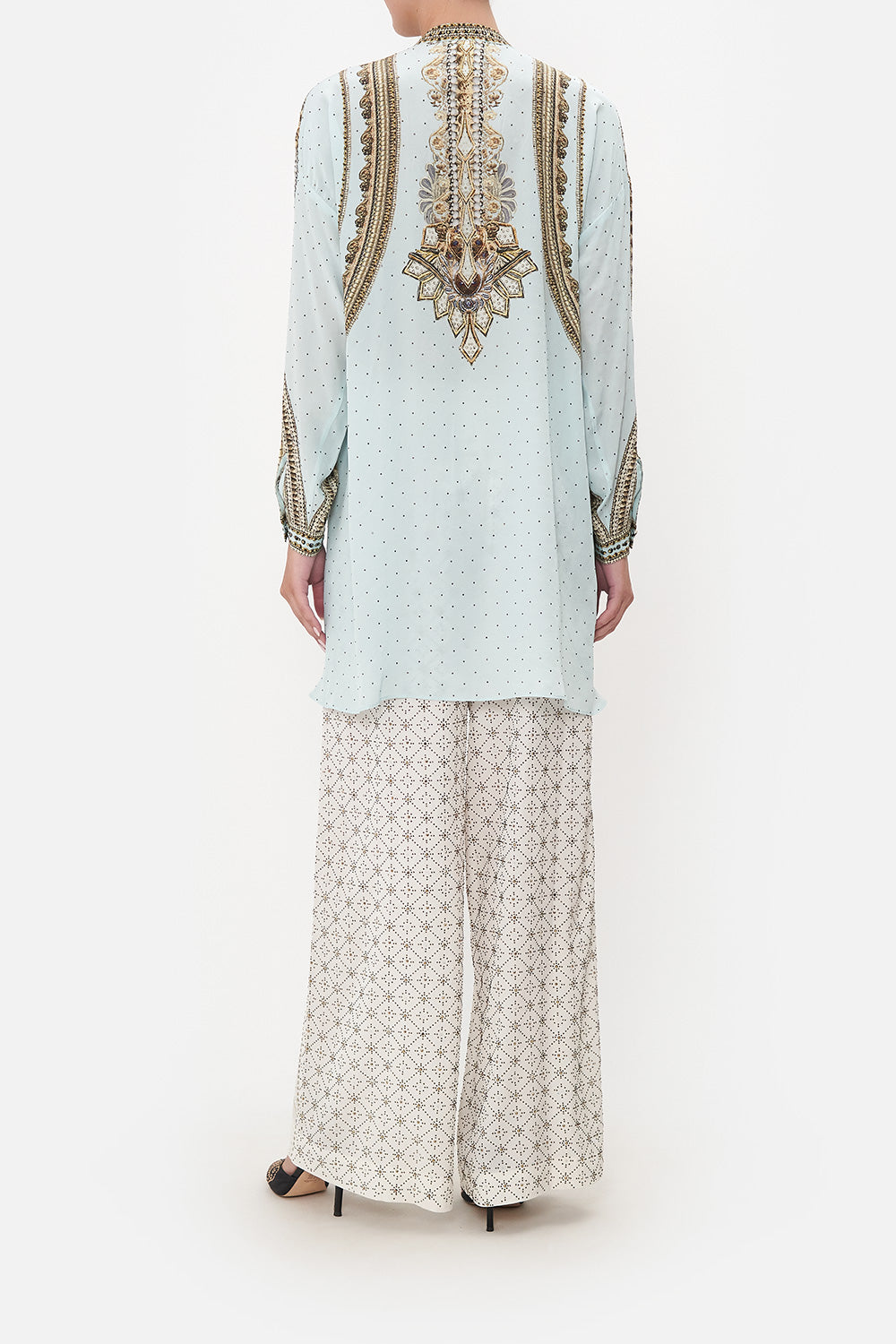 SHIRT WITH SIDE BUTTONS LUXE ESPIRITU