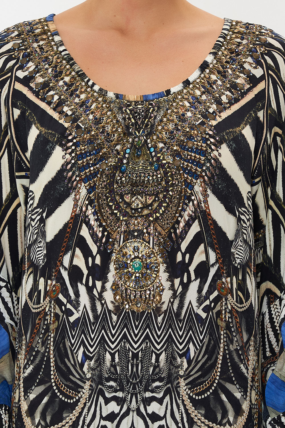 BLOUSON SLEEVE A LINE FRILL DRESS KNIGHT OF THE WILD