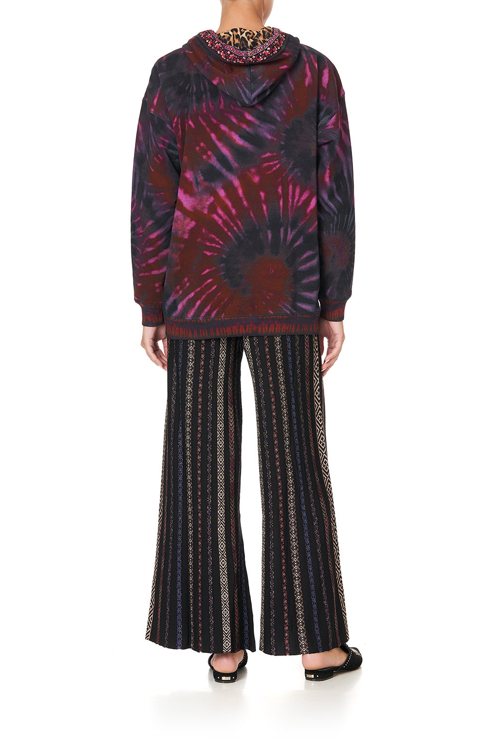 HOODIE WITH POCKETS SWINGING SIXTIES