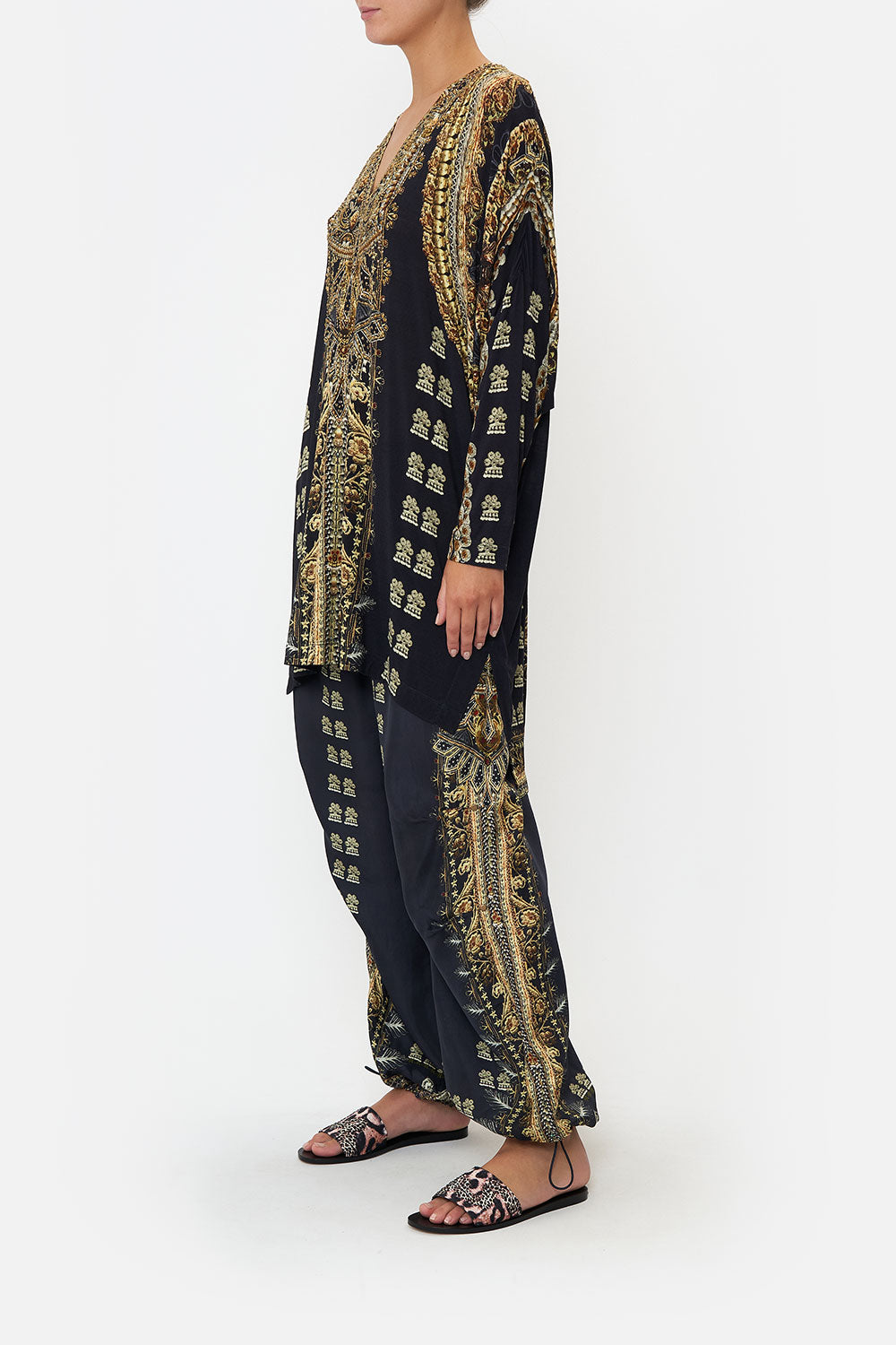 SIDE SPLIT TEE ITS ALL OVER TORERO