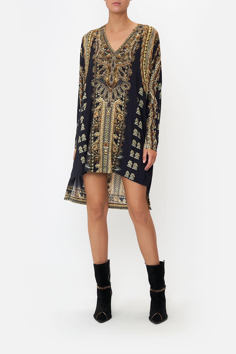 SIDE SPLIT TEE ITS ALL OVER TORERO