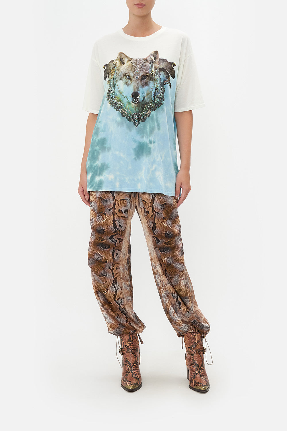 OVERSIZE BAND TEE CALL OF THE FALCON