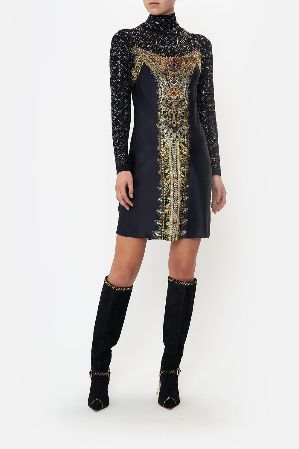 SHORT BIAS SLIP ITS ALL OVER TORERO