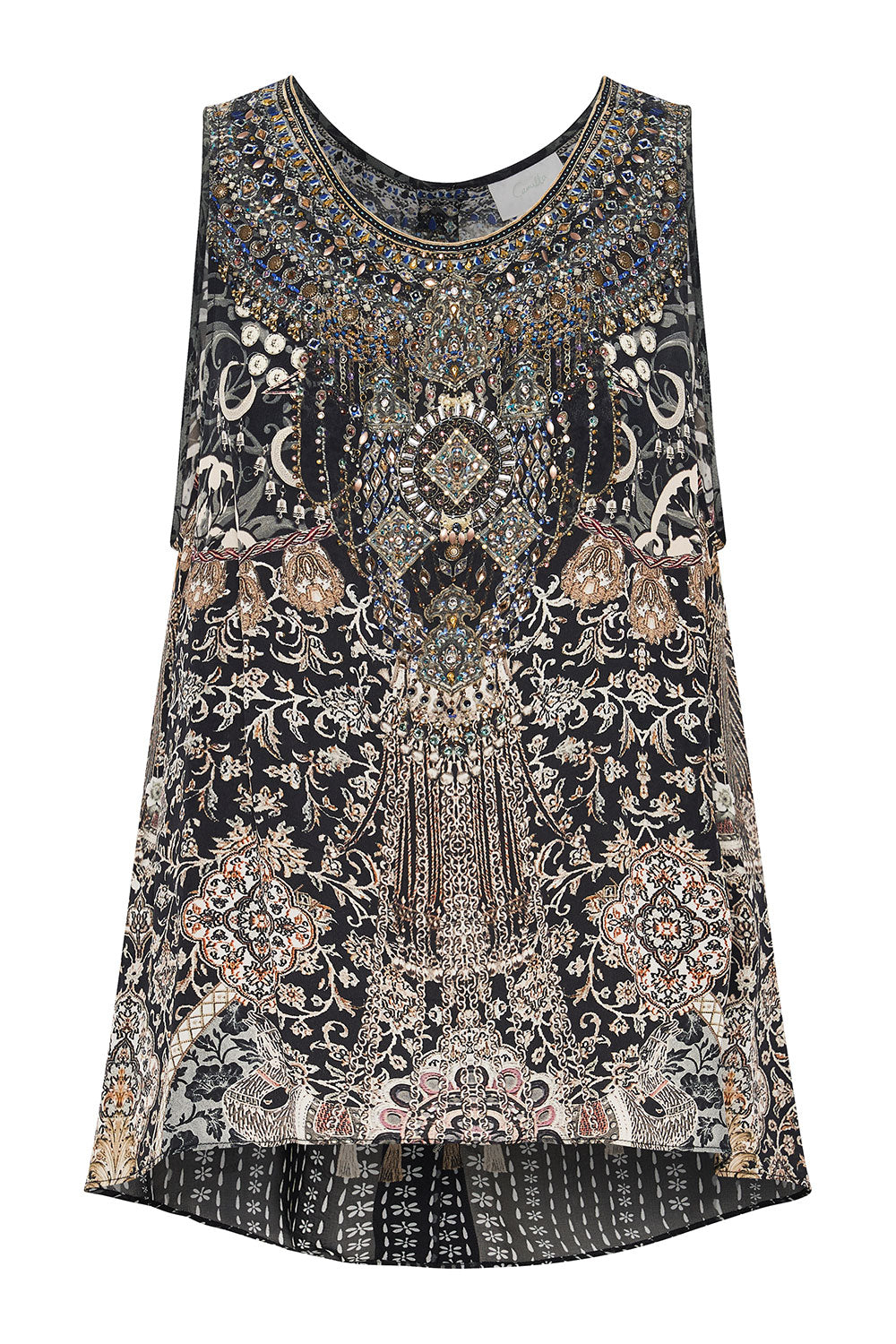 BUTTON BACK TOP DUST HER OFF