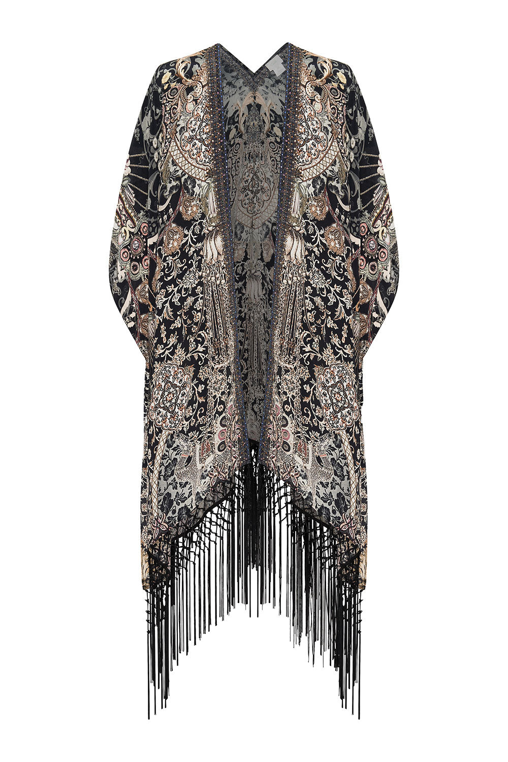 SQUARE DRAPED LAYER DUST HER OFF