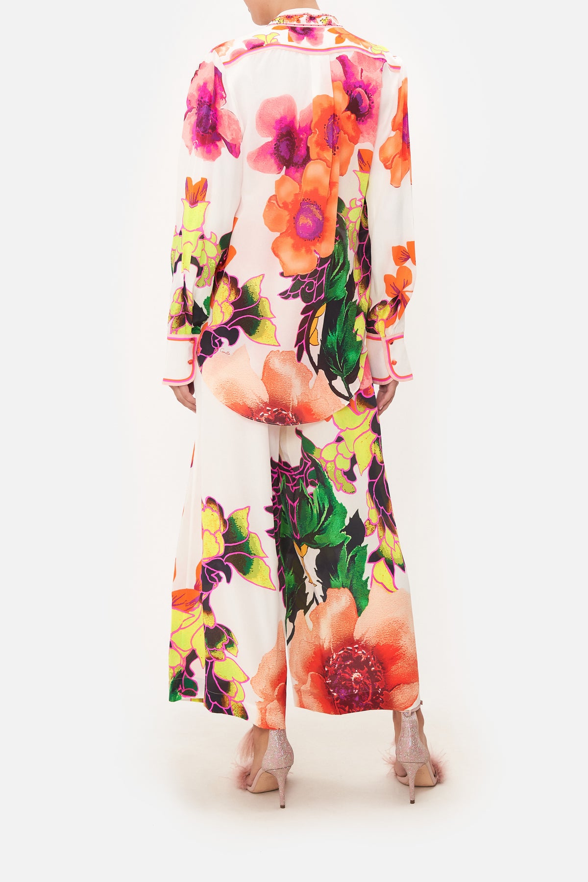 PLACKET BLOUSE PRETTY AS A POPPY