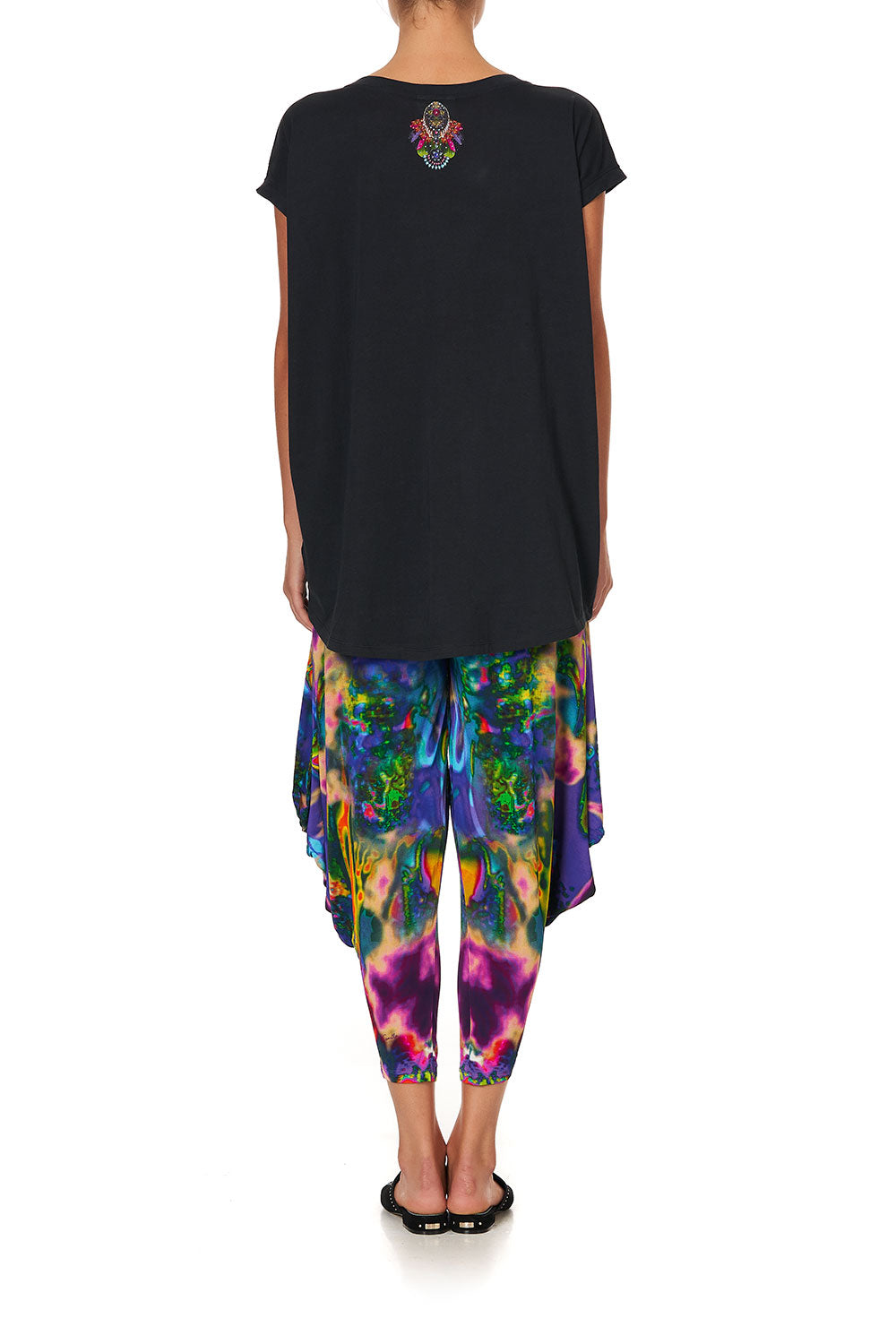 EXTENDED SLEEVE TEE ACID ABBEY