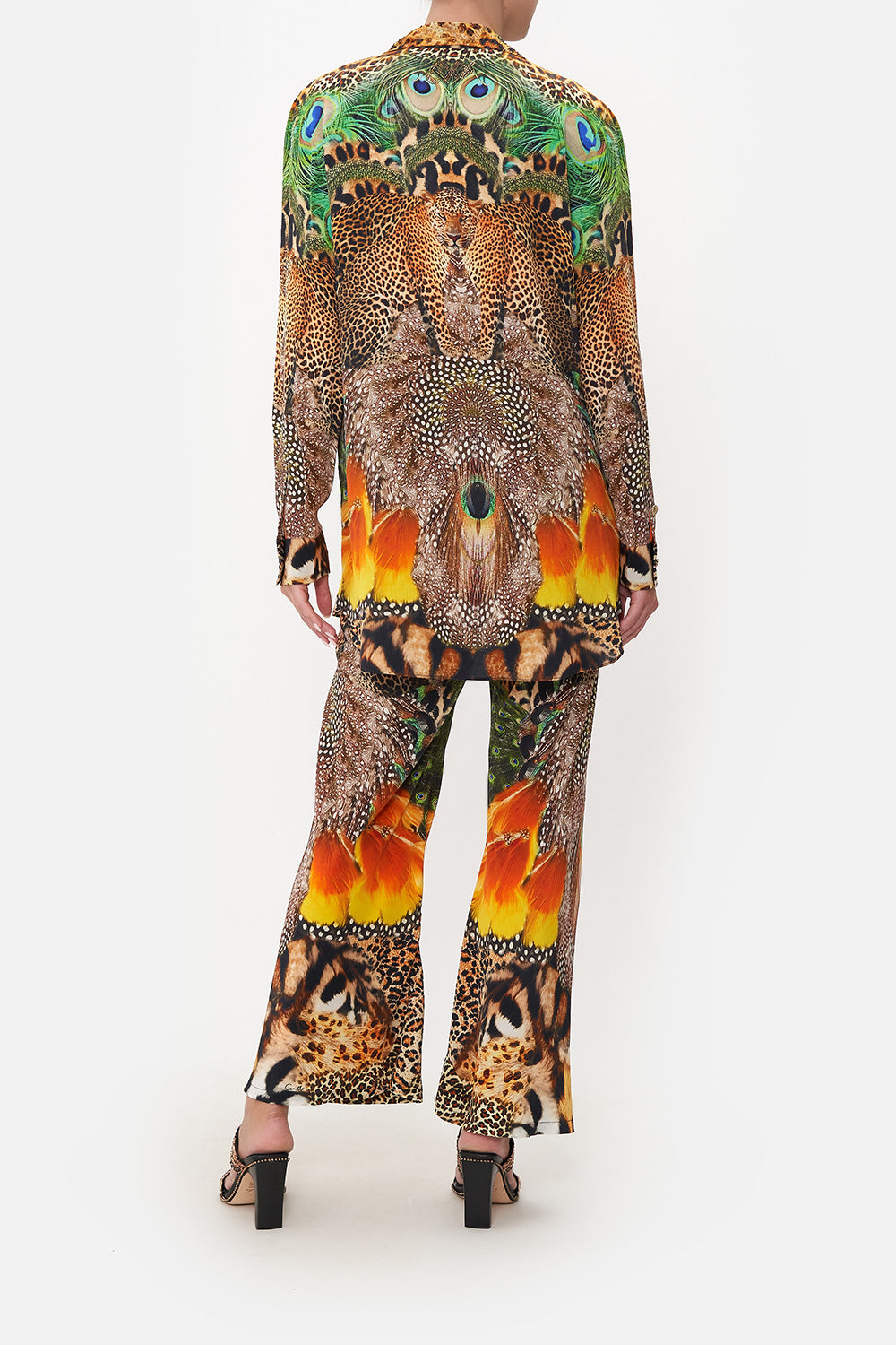 DOUBLE BREASTED SOFT JACKET SURREALIST XANADU