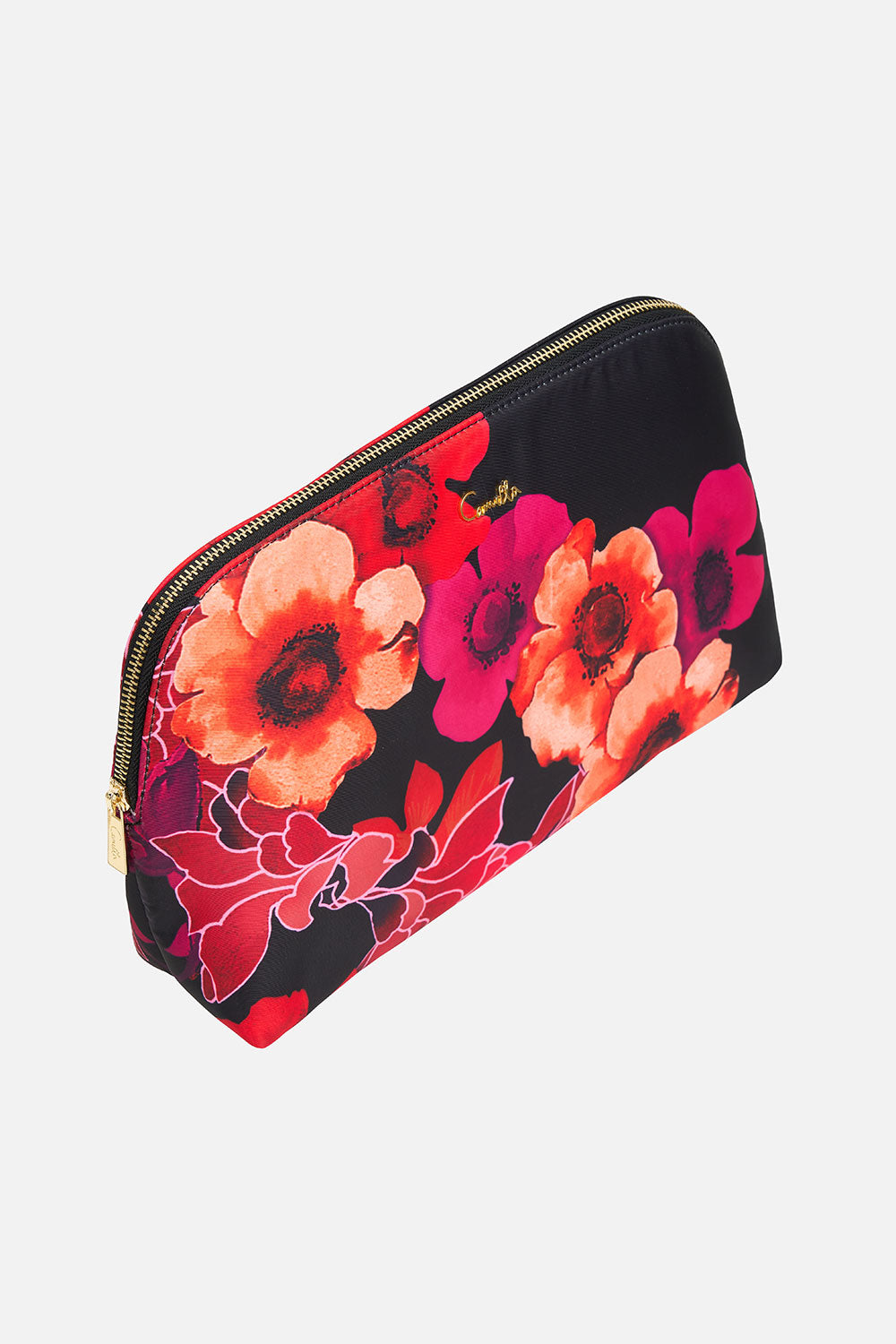 LARGE COSMETIC CASE MIDNIGHT POPPY