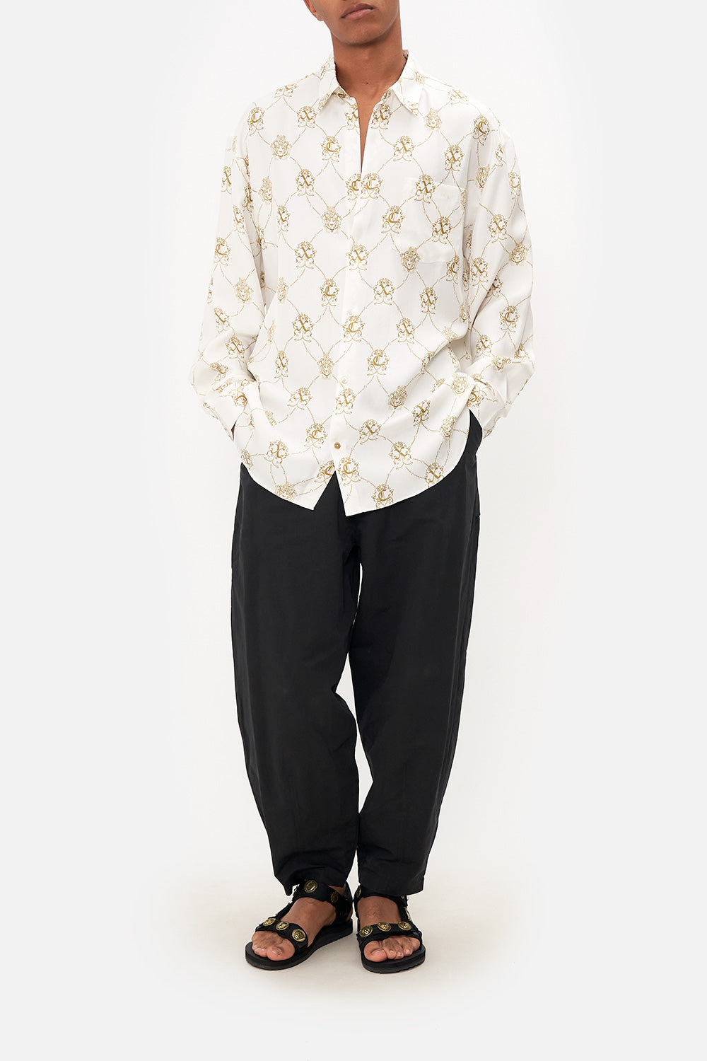 MENS OVERSIZED SHIRT SHADOWS OF ARMADA