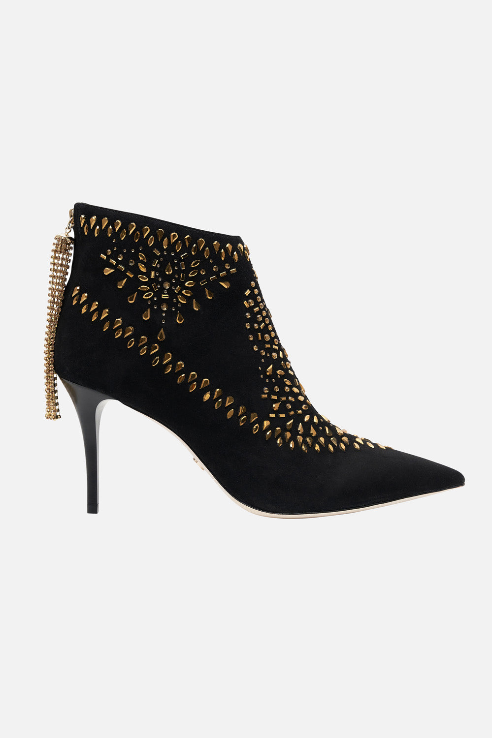 STILETTO ANKLE BOOT SOLID BLACK