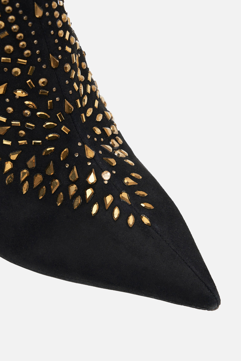 STILETTO ANKLE BOOT SOLID BLACK