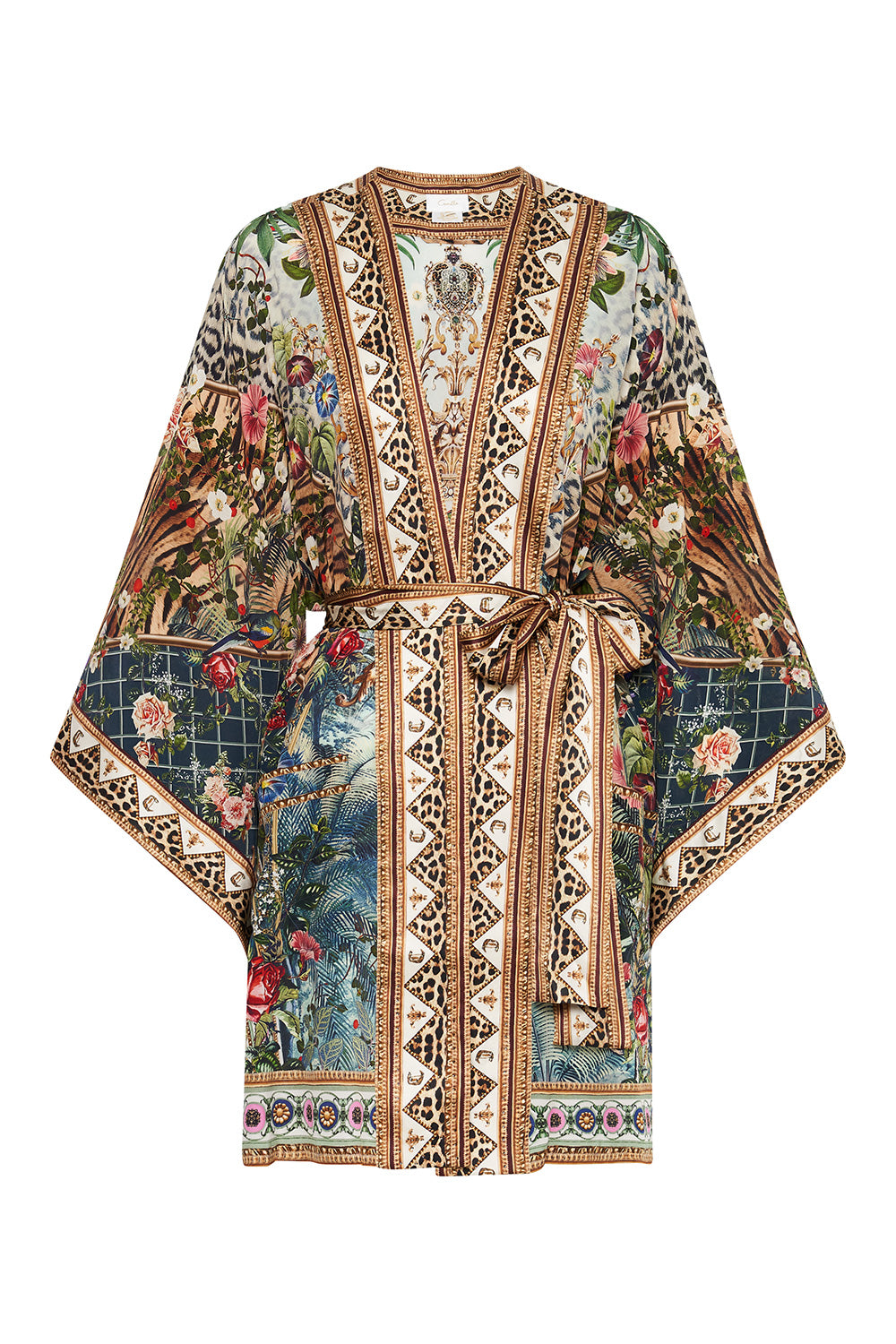 KIMONO WITH TIE BELT IF THESE WALLS COULD TALK