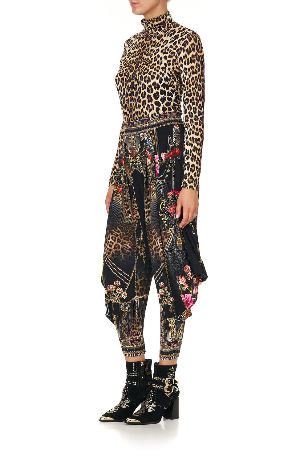 JERSEY DRAPE PANT WITH POCKET GOTHIC GODDESS