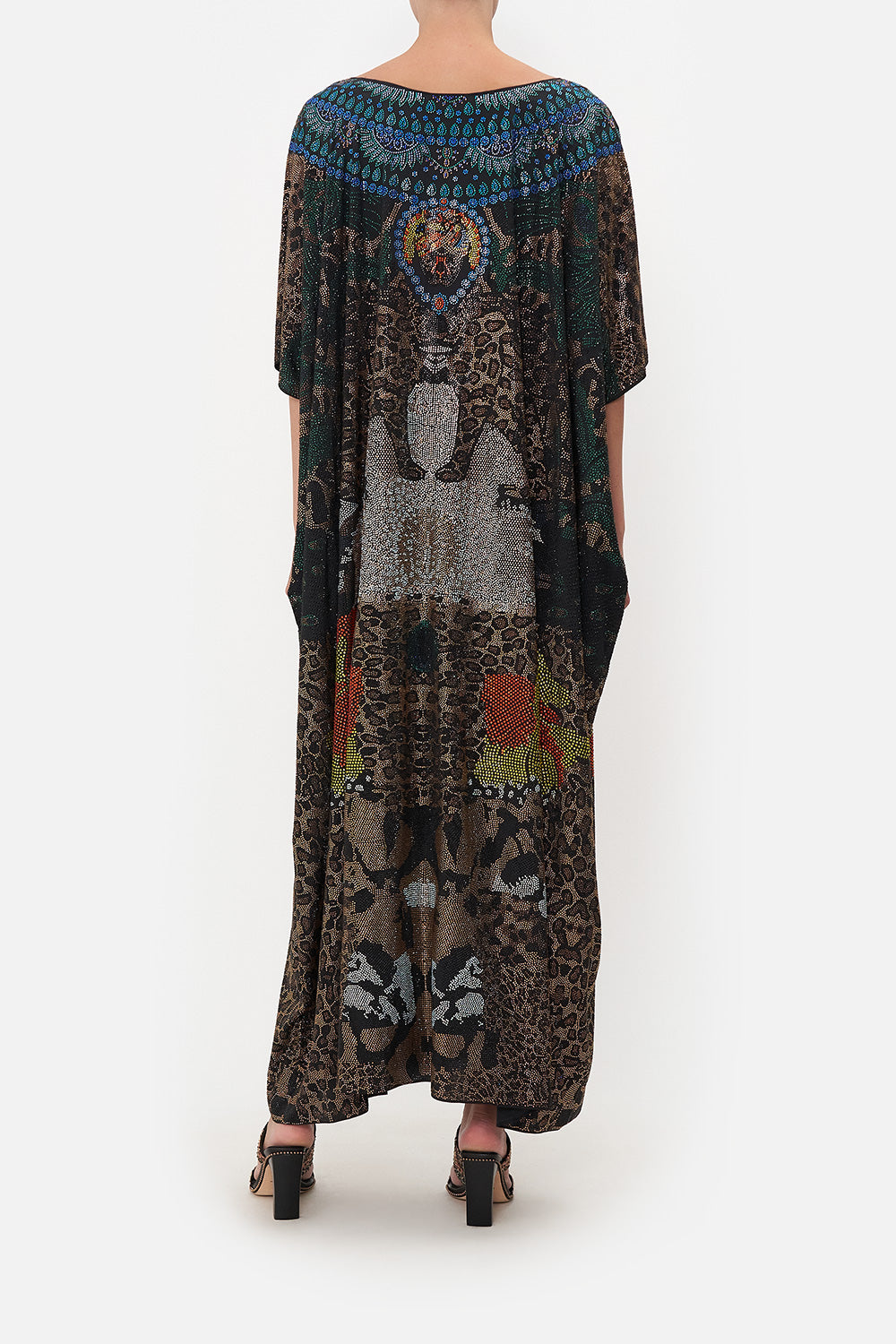 ROUND NECK KAFTAN SURREALIST XANADU