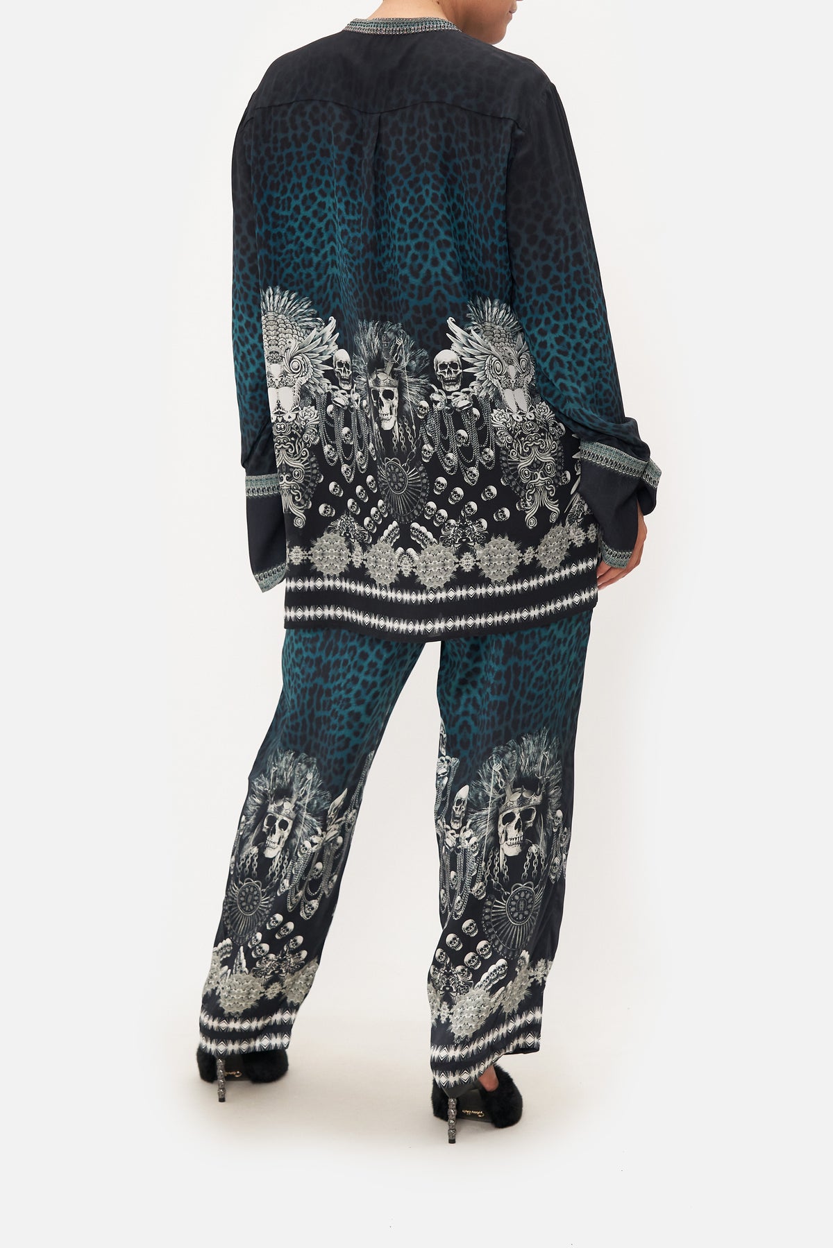 BUTTON DOWN SHIRT ANIMAL ANARCHY