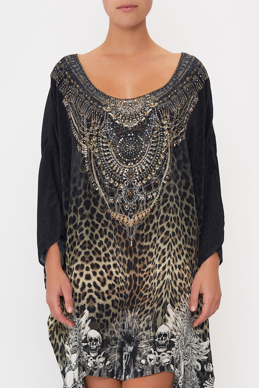 SCOOP BACK HEM DRESS ORDER OF DISORDER