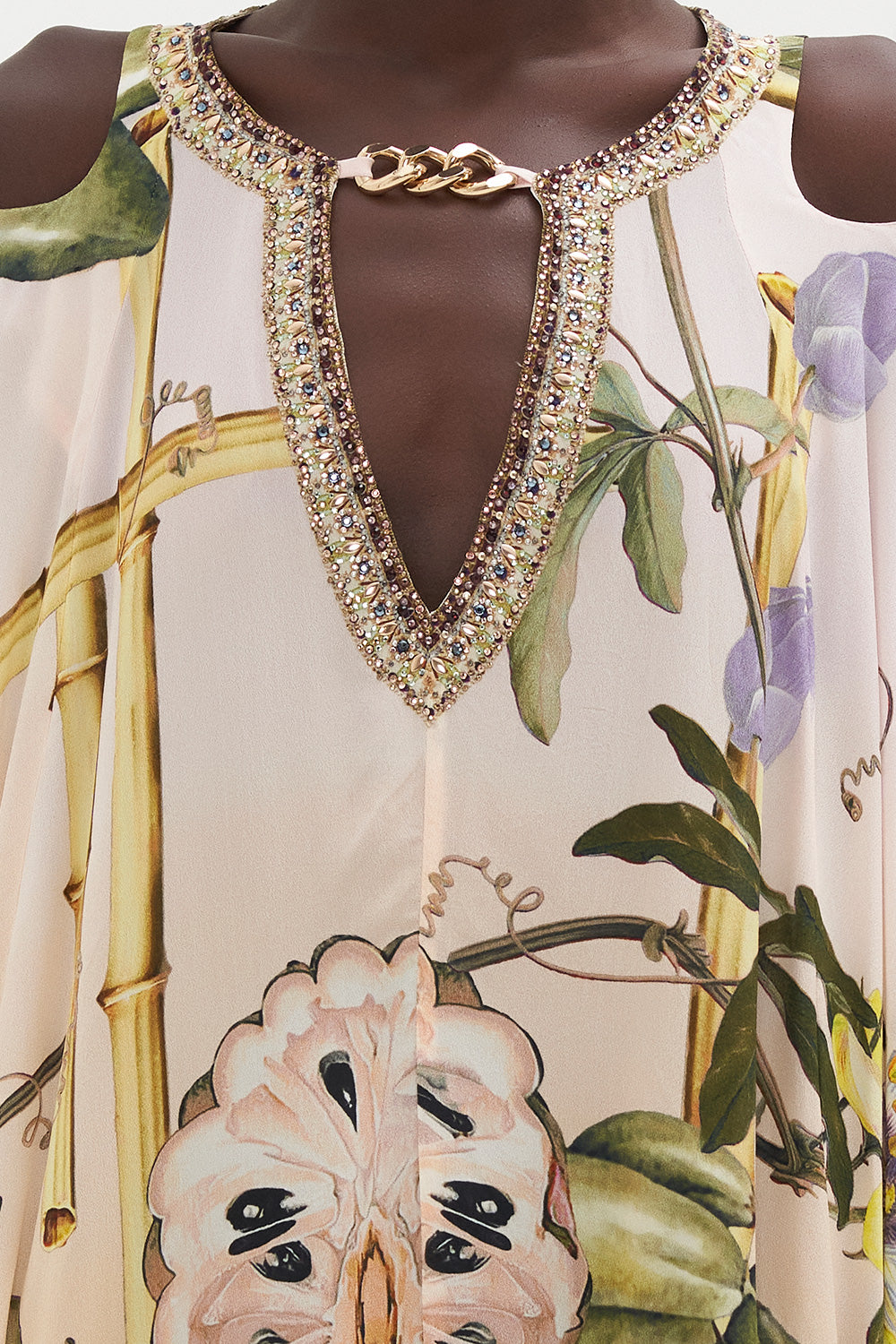 BATWING CUT OUT SHORT KAFTAN ORIGINAL SIN